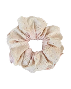 Pretty Beach Lace Scrunchies