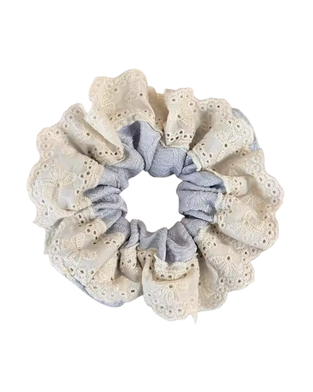 Pretty Beach Lace Scrunchies